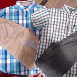 ×2 boys short sets NWOT (C.K. POLO)